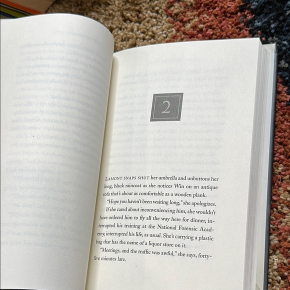 Patricia Cornwell At Risk & The Front Novels The Win Garano Series of 2 Complete - Picture 9 of 15